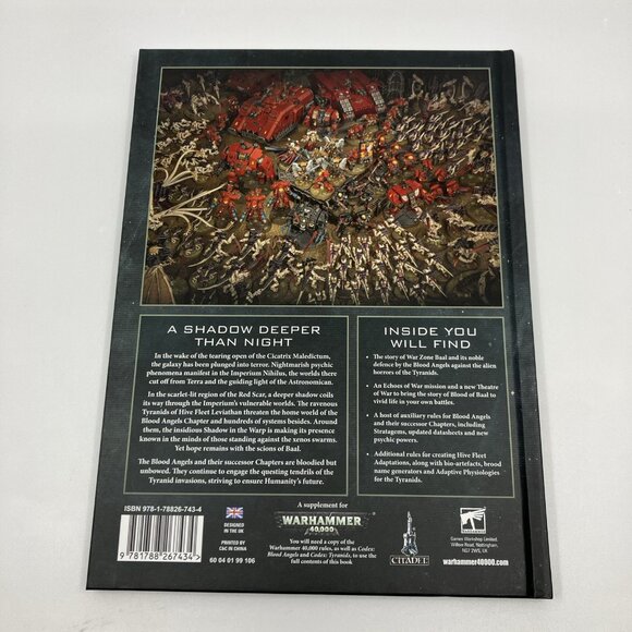 Warhammer 40k Psychic Awakening Blood of Baal Games Workshop Hardcover - Picture 7 of 7